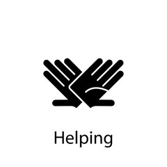 Fototapeta na wymiar charity, hands, help, relations icon. Element of Peace and humanrights icon. Premium quality graphic design icon. Signs and symbols collection icon for websites