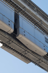 The rail of the monorail