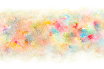 水彩 カラフル 春 抽象 背景