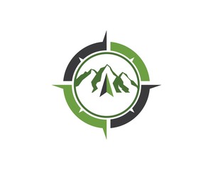 High Mountain icon Logo Template