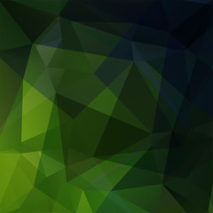 Abstract geometric style green background. Green business background Vector illustration