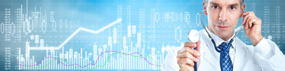 Doctor man with stethoscope