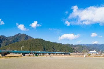 伊豆の国市狩野川の橋