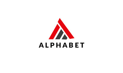 A letter logo design