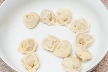A small portion of the dumplings is not harmful to health as a semi-finished product.