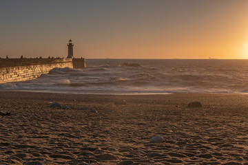 Felgueiras Lighthouse in Porto