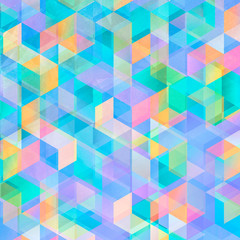 rhombus geometric art pattern colorful graphic