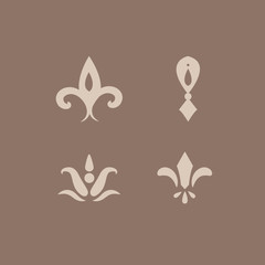 Fleur de lis ornaments © Rawpixel.com