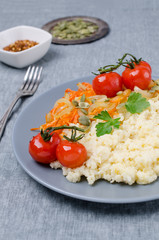 Traditional millet porridge