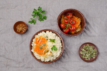 Traditional millet porridge