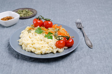 Traditional millet porridge