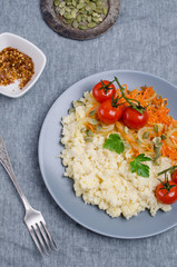 Traditional millet porridge