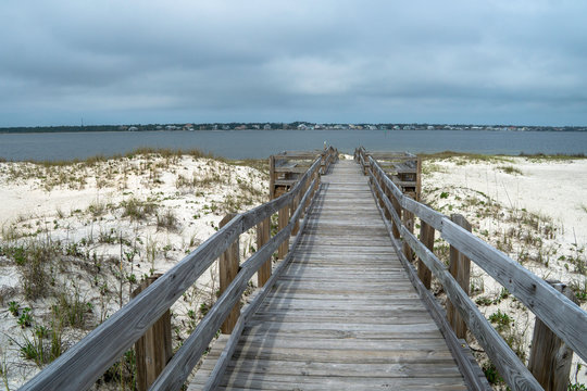 Gulf Islands National Seashore In Florida.