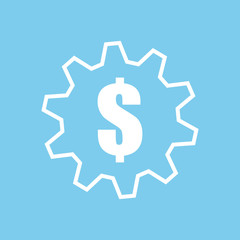 money system mechanical icon