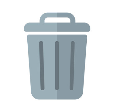 trash can,garbage can,rubbish bin icon 