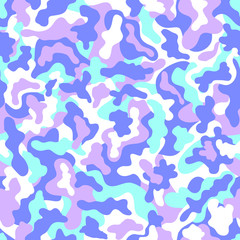 Fototapeta na wymiar Contemporary camouflage pattern