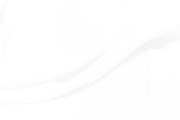 The background of the white fabric that is wavy – Image