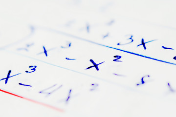 Math concept.