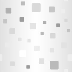 Glossy square pattern. Seamless vector