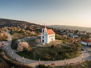 Fototapeta na wymiar Chapel in Havihegy, Pecs, Hungary