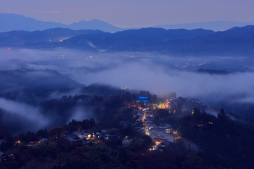 吉野山の風景