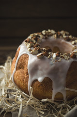 Traditional Easter bundt cake