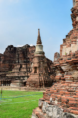 Ayuttahaya kompleks świąntynny Tajlandia, Wat Mahathat, Wat Phra Si Sanphet