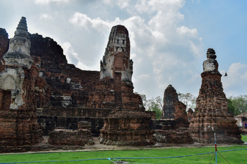 Ayuttahaya kompleks świąntynny Tajlandia, Wat Mahathat, Wat Phra Si Sanphet