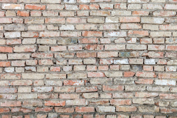 Old brick wall as a background