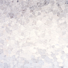 Silver winter background with frost pattern