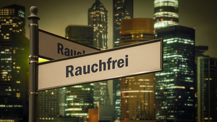 Schild 373 - Rauchfrei