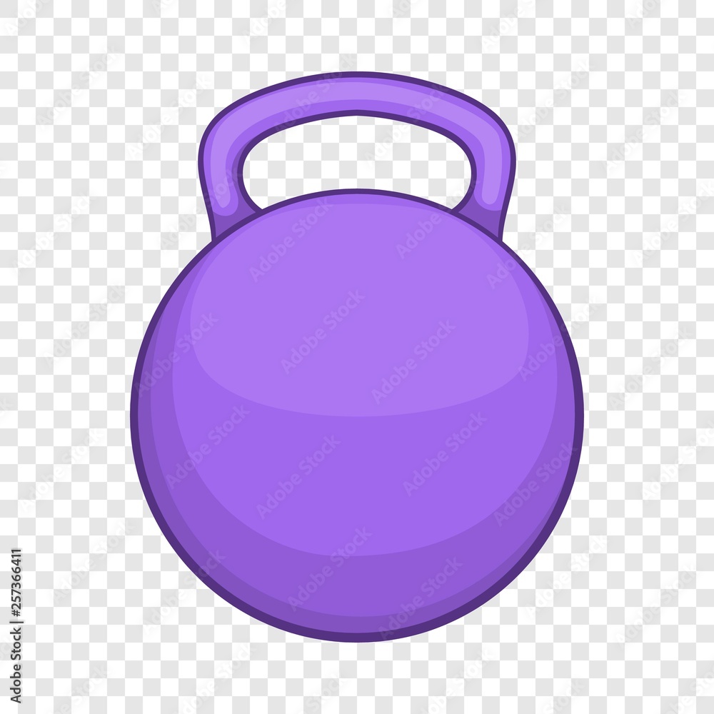 Poster Weight icon in cartoon style isolated on background for any web design 
