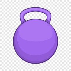 Weight icon in cartoon style isolated on background for any web design 