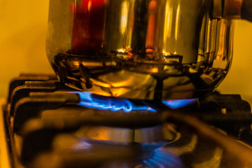 flames - cooking with gas