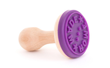 Homemade cookie stamp
