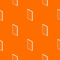 Rectangular window frame pattern vector orange for any web design best