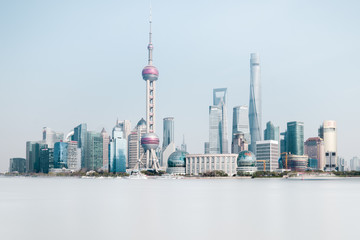 Fototapeta premium Szanghaj Pudong Skyline