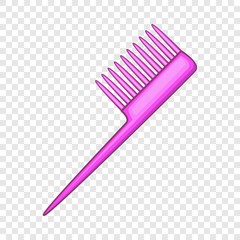 Comb icon in cartoon style isolated on background for any web design 