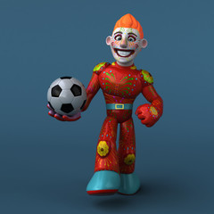 Mexican hero - 3D Illustration