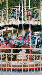 a merry-go-round