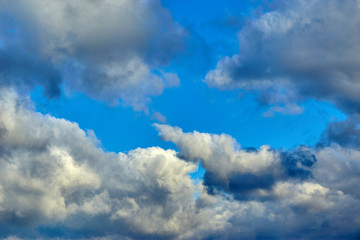 colorful dramatic sky with cloud