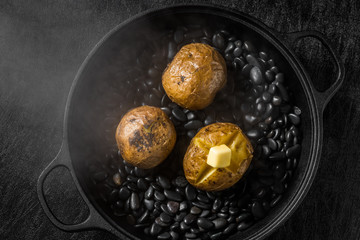 ベイクドポテト（jacket potato）baked potato