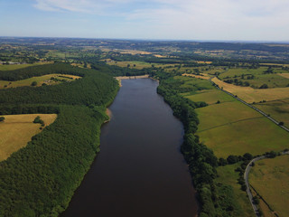 England aus der Luft - Landschaften bei Leeds von oben