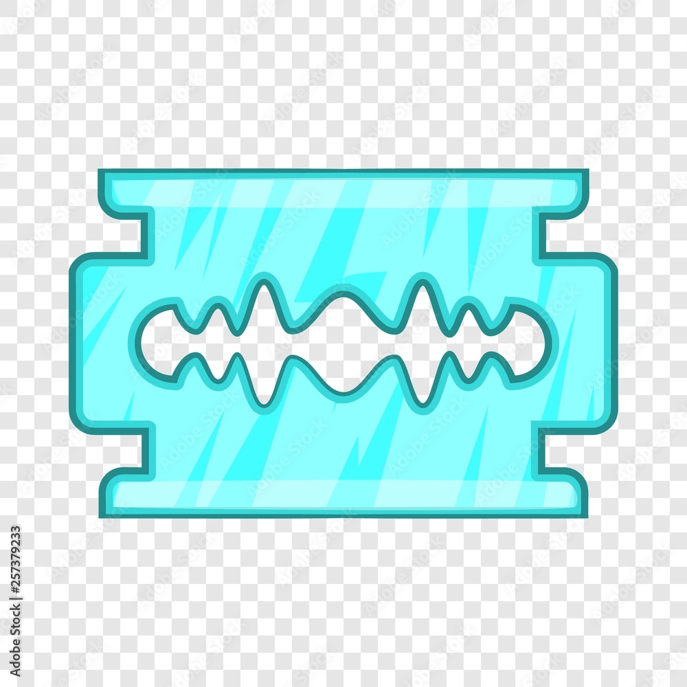Poster blade icon in cartoon style isolated on background for any web design
