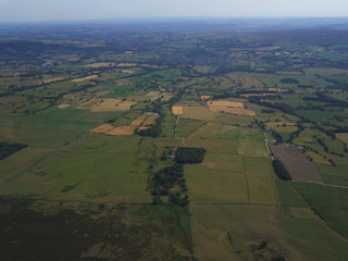 England aus der Luft - Landschaften bei Leeds von oben
