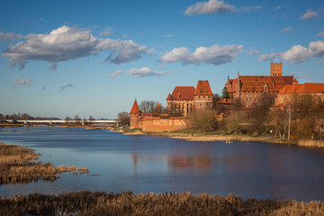 Teutonic castle in Malbork, Pomorskie, Poland