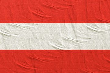 Austria flag waving