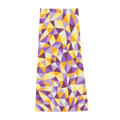 Saskatchewan  Canadian province  polygonal map background low poly style yellow, orange, blue, purple colors vector illustration eps