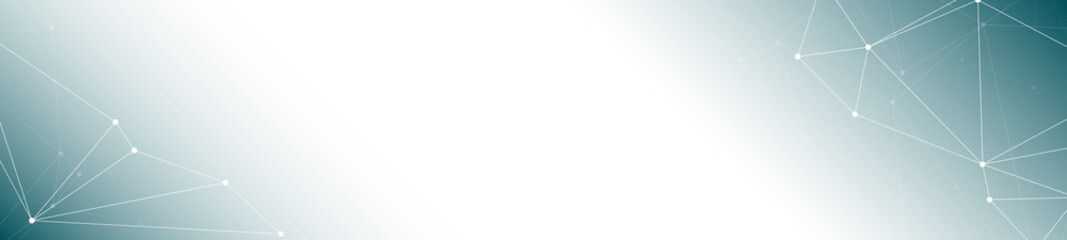 Industrial revolution backdrop with copy-space, digital transformation vector graphic dot and lines connection banner backgrounds