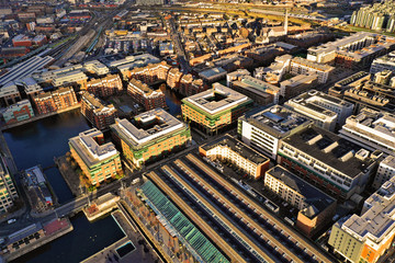 Dublin - Luftbilder von Dublin mit DJI Mavic 2 Drohne fotografiert aus ca. 100 Meter H&ouml;he